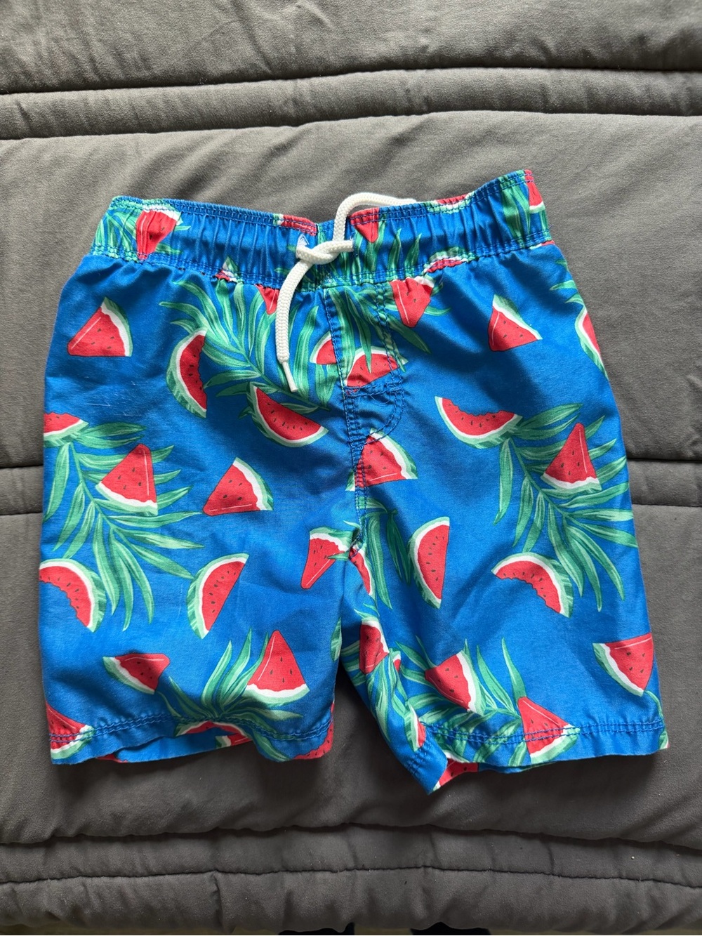 Kids Old Navy Watermelon Print Swim Shorts